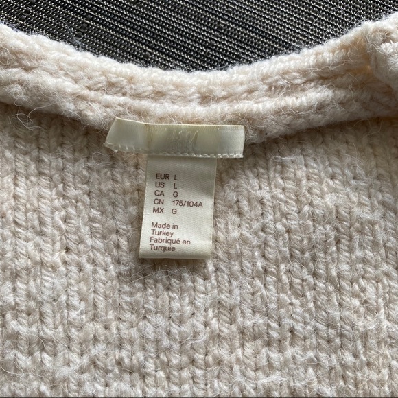 H&M Cable Knit V-Neck Sweater - Picture 8 of 14